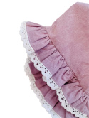 Czapeczka BABY Lace Plum