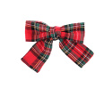 Spinka kokarda MARTHA Tartan Red