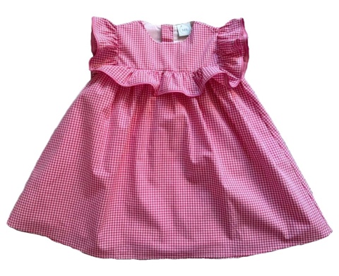 Sukienka MARTINA Pink Vichy