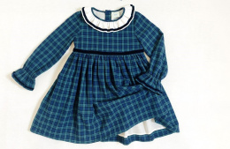 Sukienka SARAH Tartan Dark Blue