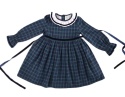 Sukienka SARAH Tartan Dark Blue