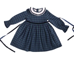 Sukienka SARAH Tartan Dark Blue