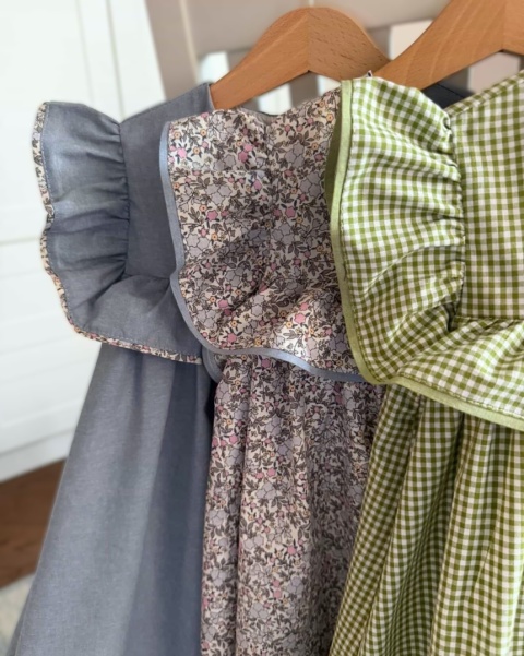 Sukienka VILMA Vichy Green