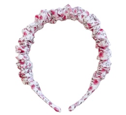 Opaska do włośów Olivia Flowers Pink